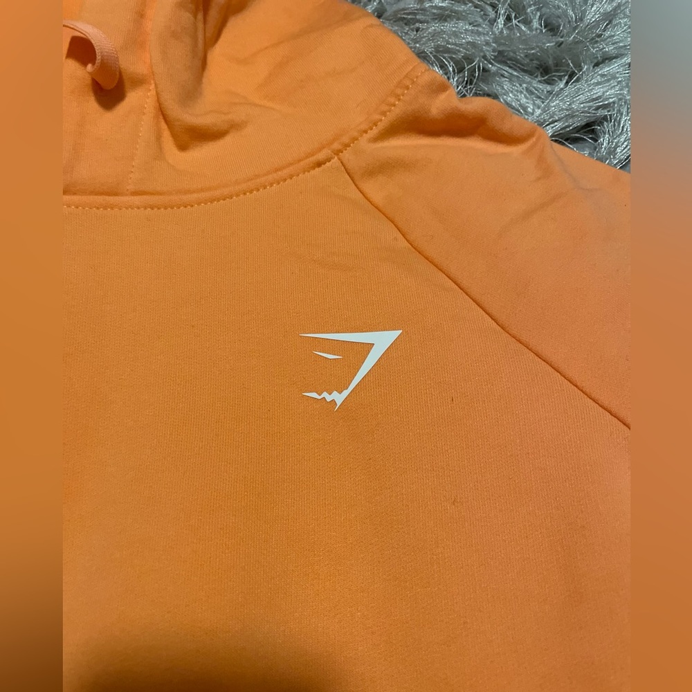 XS Gymshark Training Hoodie Orange